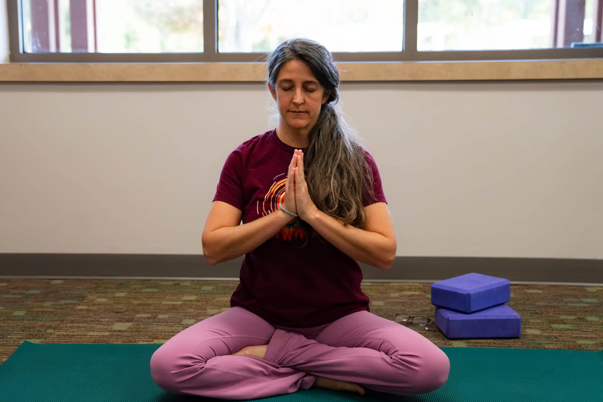 Picture of Yoga instructor in pose